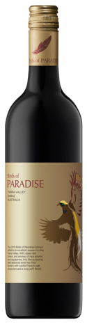 Birds of Paradise Yarra Valley Shiraz 2015